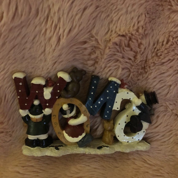 Holiday snowman tabletop small sign - Picture 2 of 2